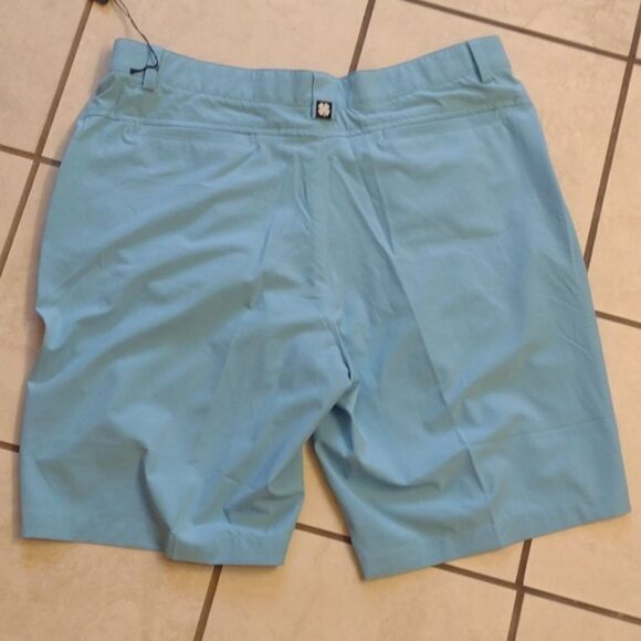 NWT Black Clover JP2 Short Live Lucky Light Blue Golf  size 36 - Picture 10 of 11